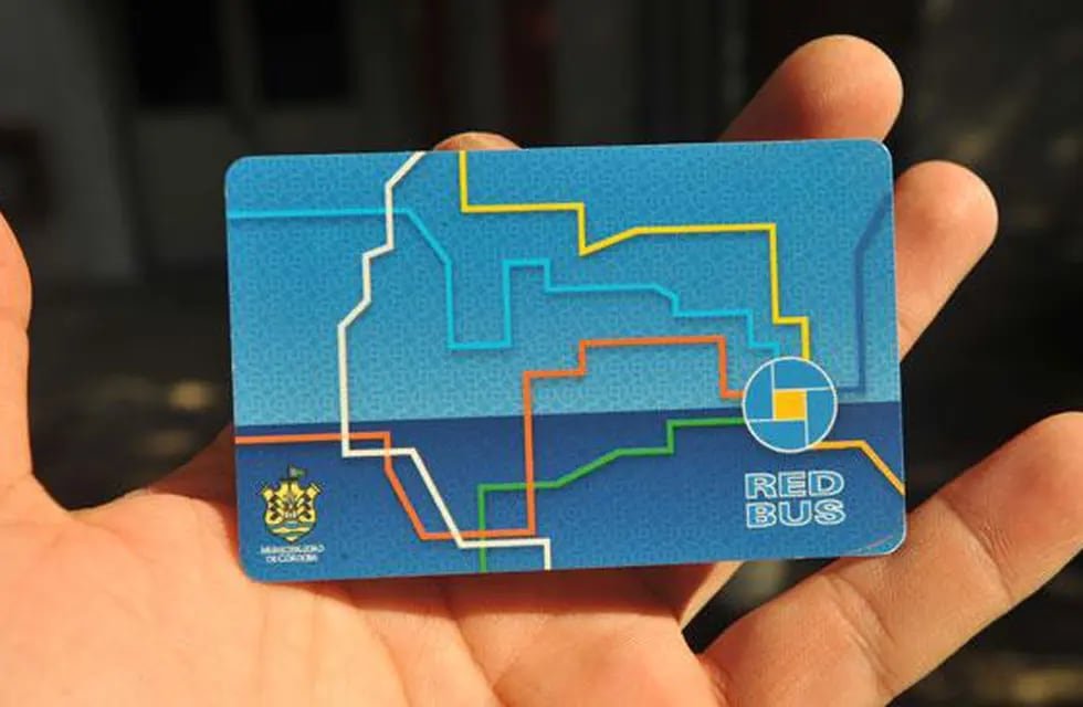 Tarjeta Red Bus en funcionamiento en Córdoba