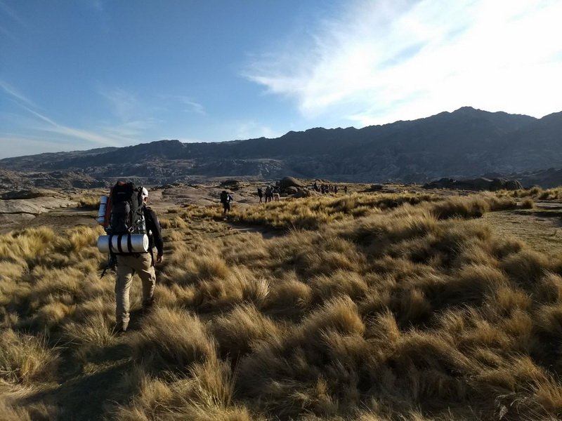 Senderismo en las sierras de Córdoba