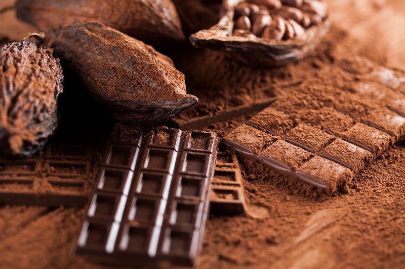 Comparación de calidad con diferentes tipos de chocolate