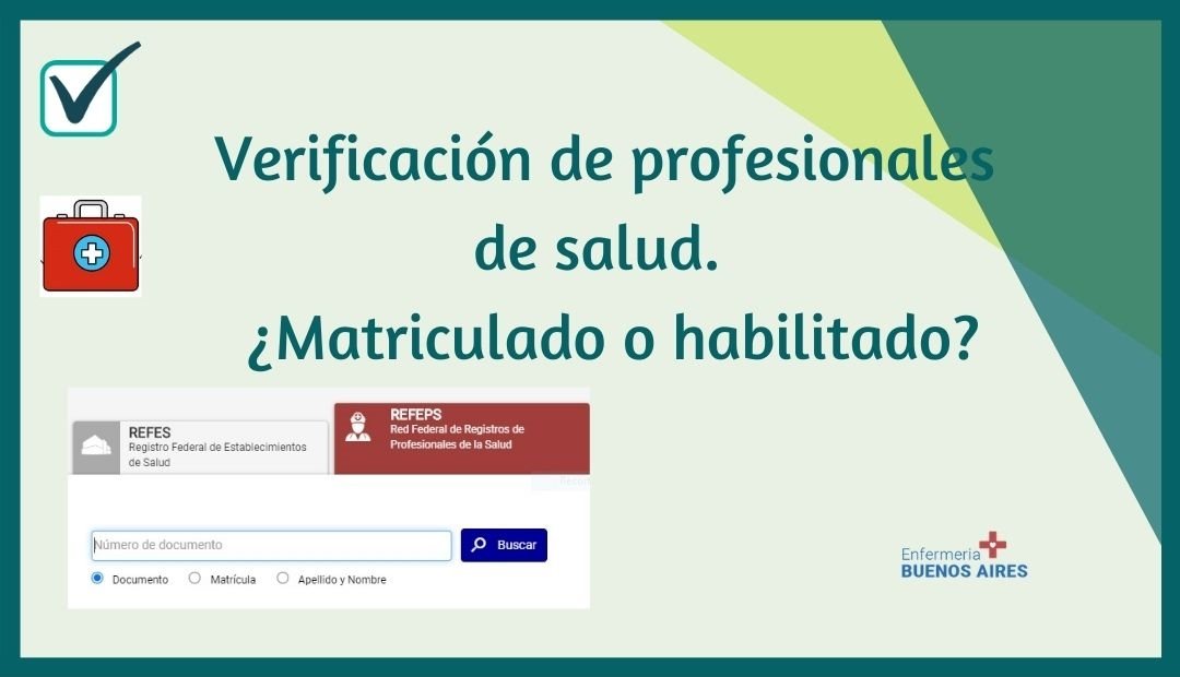 Profesional de la salud con matrícula verificada