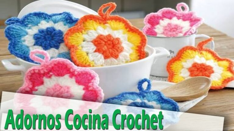 Cómo hacer adornos al crochet para decorar tu casa fácilmente