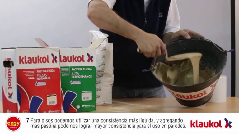 El Klaukol se puede aplicar sobre pintura sin problemas