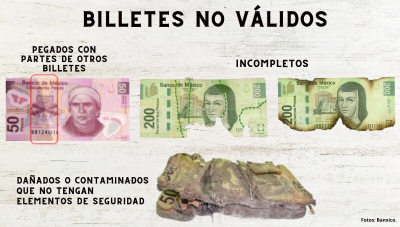 billetes rotos