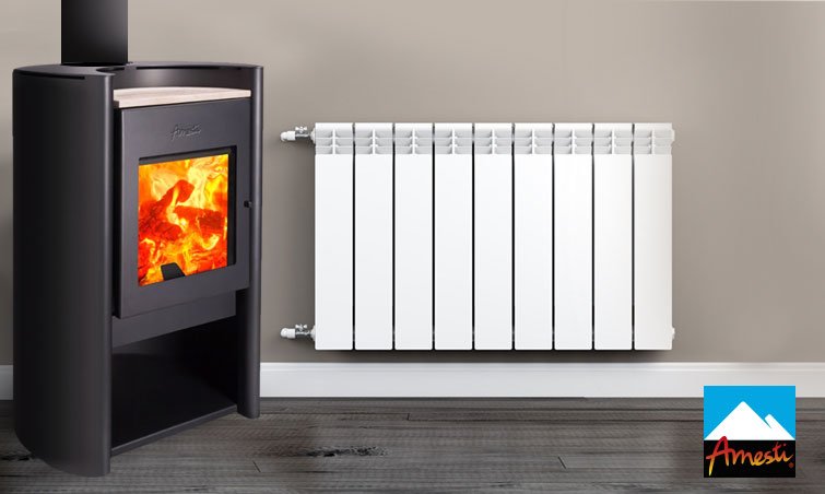 Es eficiente la calefacción a leña para calentar toda la casa