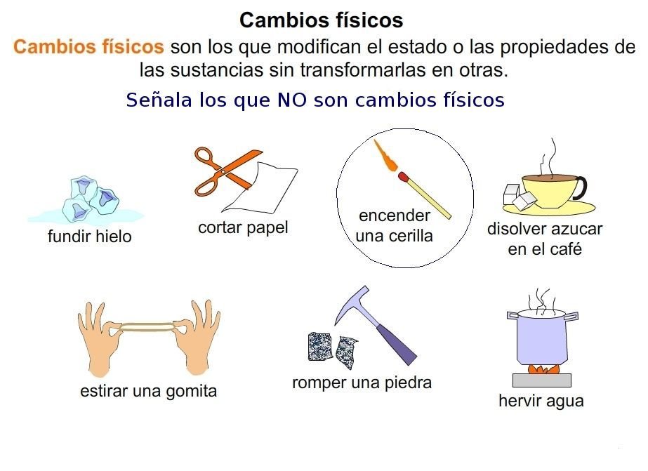 cambios fisicos