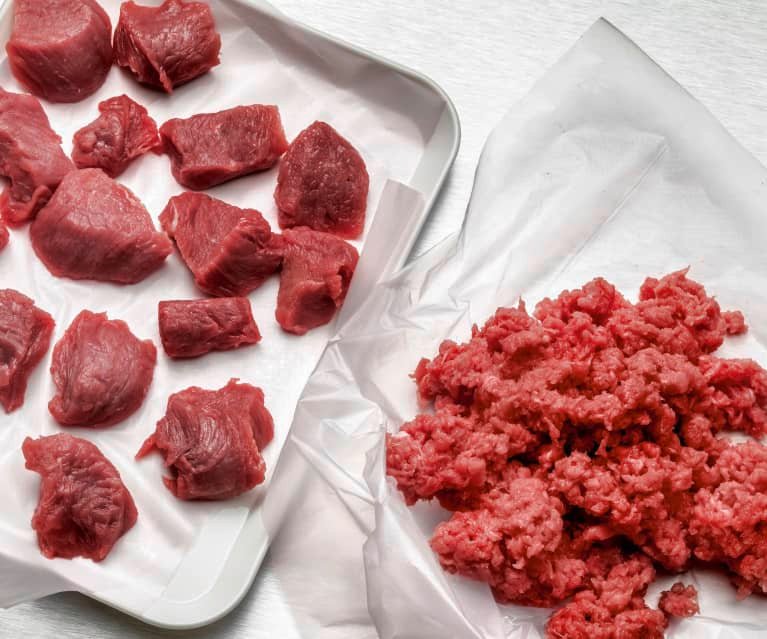 Qué carne se usa para carne picada