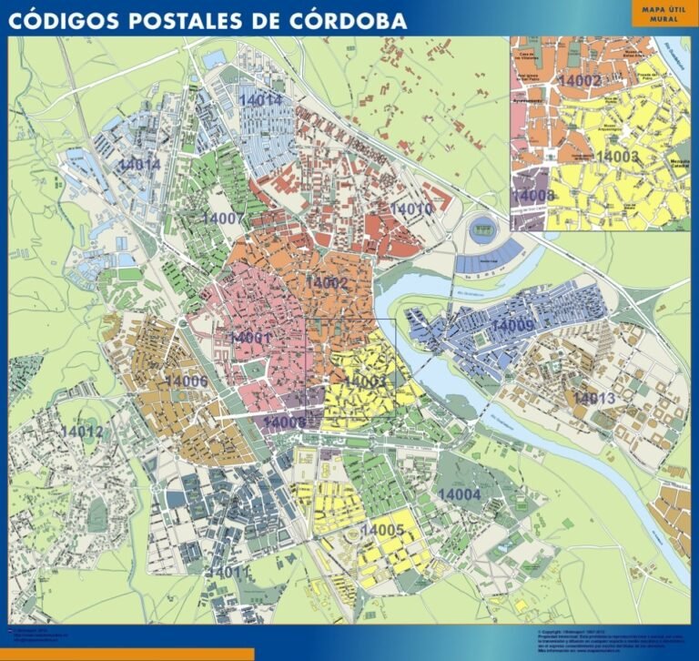 Cuántos códigos postales tiene la capital de Córdoba: Un análisis detallado