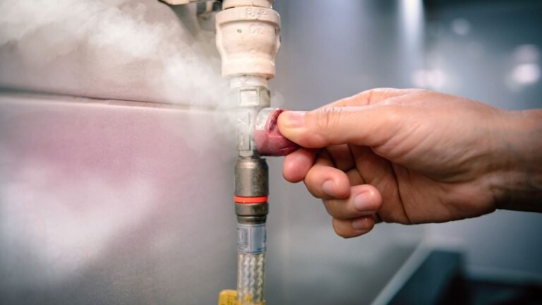 Es peligroso si mi calefacción pierde gas por la llave de paso