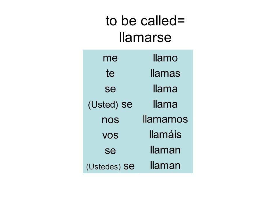 llamas vos