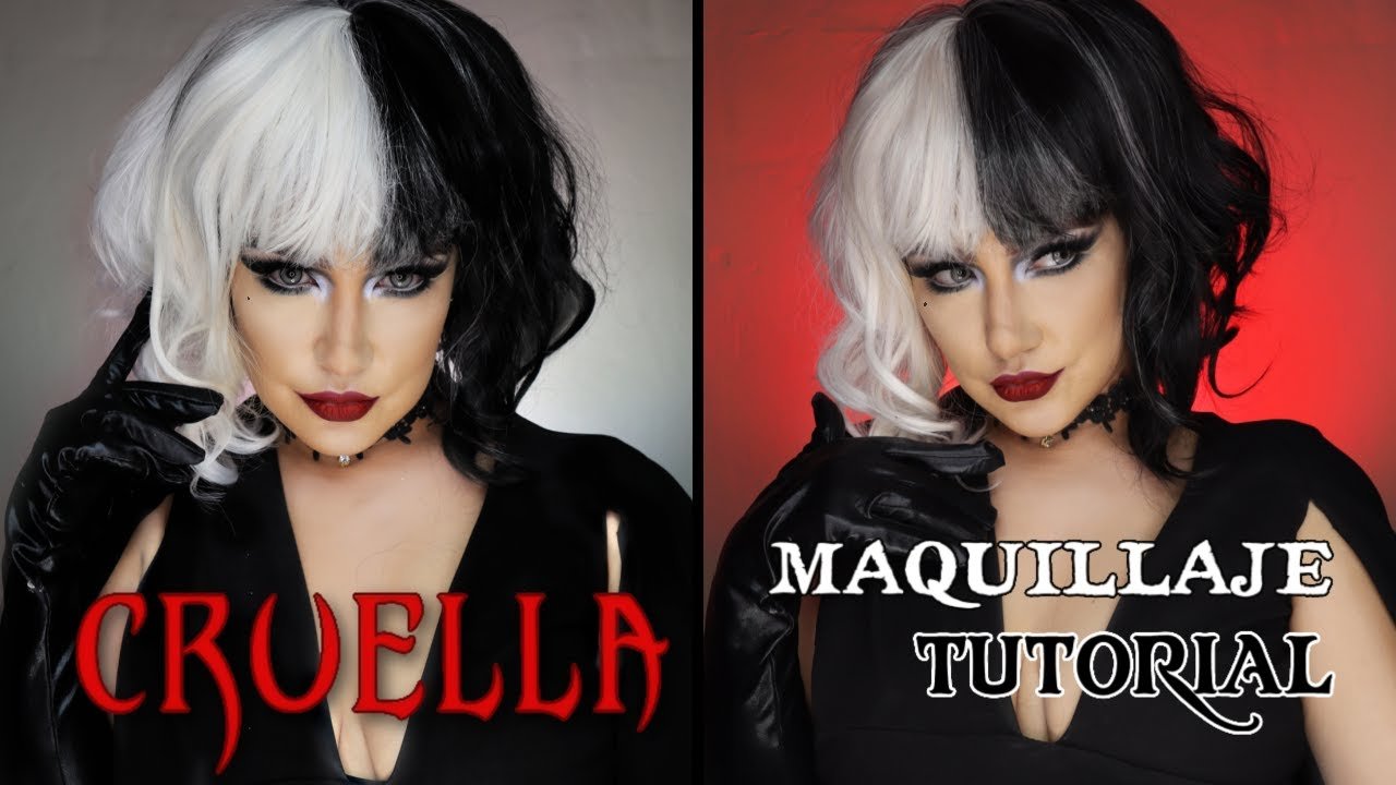 maquillaje cruella