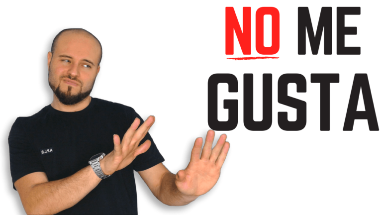 Cómo se dice «no me gusta» en inglés de manera correcta
