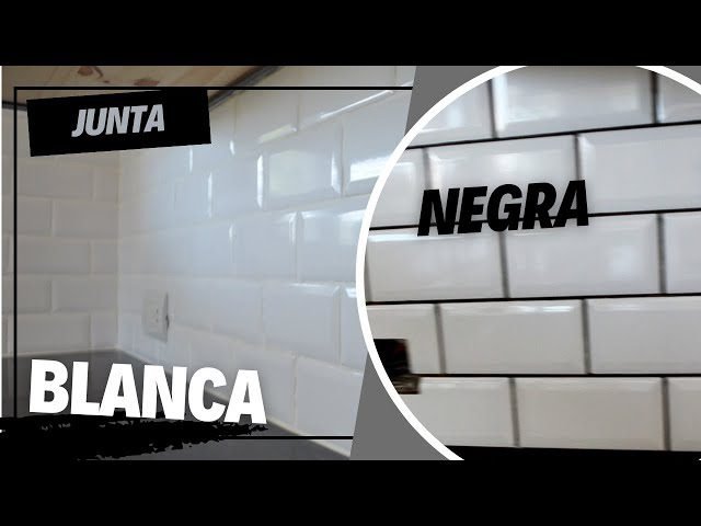Cómo combinar un piso blanco con pastina negra en tu decoración
