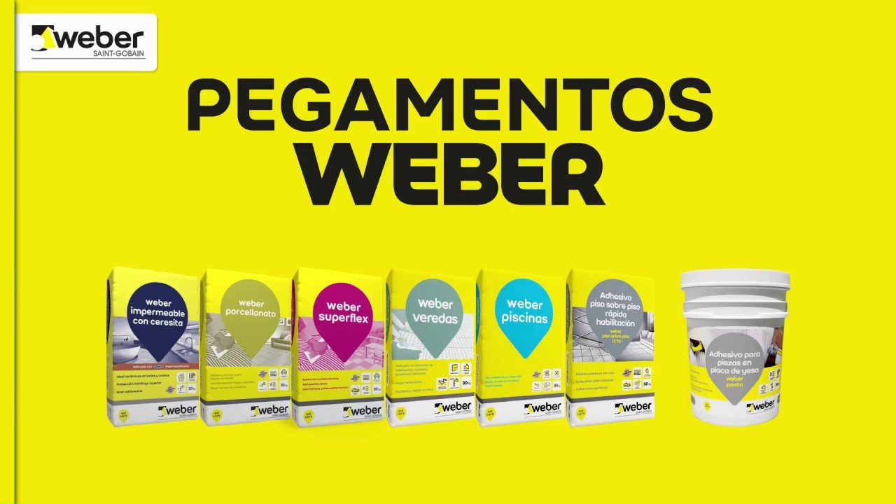 pegamento weber