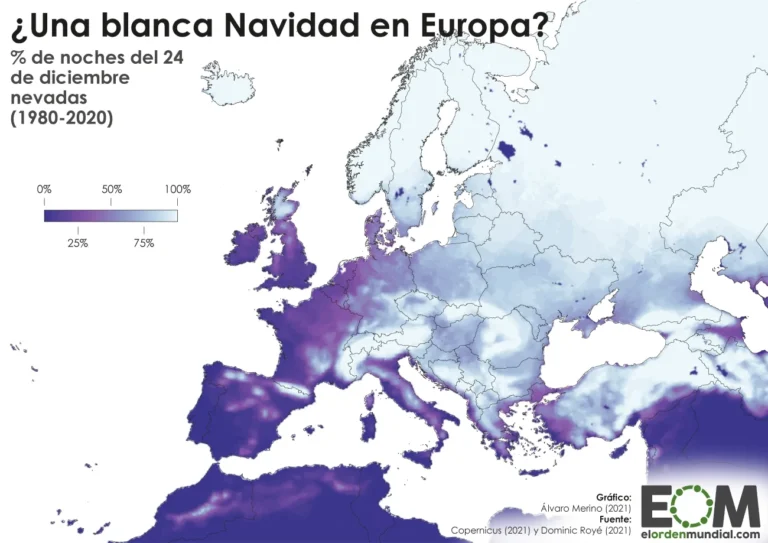 Cuándo va a nevar en mi localidad según el pronóstico del clima