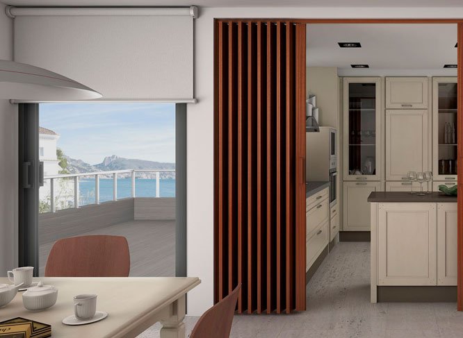 Cómo elegir puertas plegadizas ideales para baños pequeños