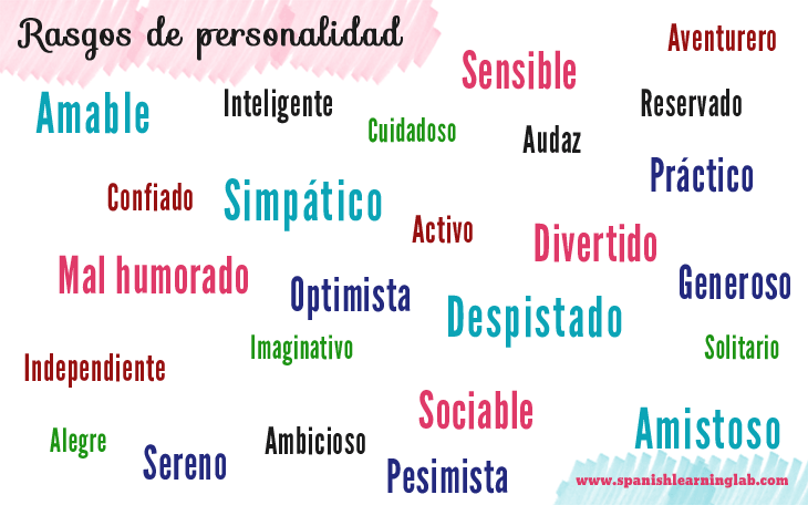 rasgos personalidad