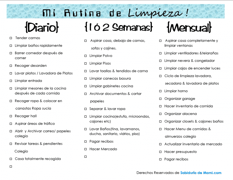 Cuáles son las mejores rutinas de limpieza del hogar para mantener el orden
