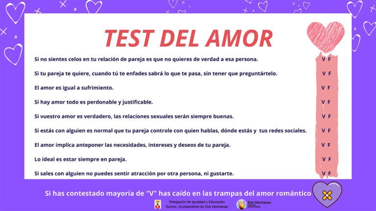 Qué tan compatible eres con tu pareja Realiza nuestro test de amor