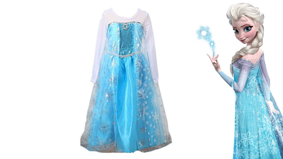 vestido elsa